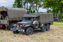 Camion américain ayant servi lors de la 2e guerre au musée Ove