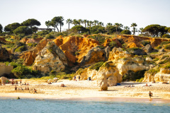 Une plage de l'Algarve
