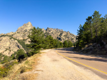 Vue sur les Aiguilles de Bavella, Zonza