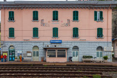 Train station, Riomaggiore, Cinque Terre, Italiy
