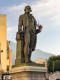 Statues de Pasquale Paoli à Corte, Haute-Corse, Corse, France