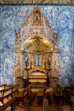 Chapelle à l'intérieur de l'Église du carmel de Faro. Largo d