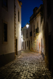 Rue de Faro la nuit.