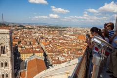 Sur les hauteur de Santa Maria Del Fiore, le dôme, Duomo