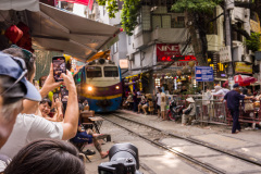 La rue du train à Hanoi est une attraction touristique très pr