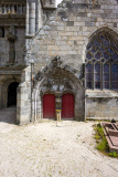 Eglise Saint-Goulven. Saint-Goulven, Finistere, France