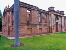 Dilkusha Kothi, vestiges d\'une maison du XVIIIe siècle construi
