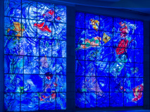 Vitrail de Marc Chagall au Musée Chagall