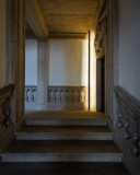 Escalier à l'intérieur de la Cathédrale de Porto