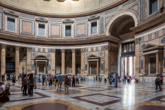 Intérieur du Panthéon, Rome, Italie.