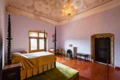 Chambre du roi à l'intérieur du Palais National de Sintra