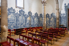 intérieur de l'Igreja da Misericórdia à Tavira, au Portugal.