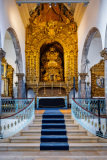intérieur de l'Igreja da Misericórdia à Tavira, au Portugal.