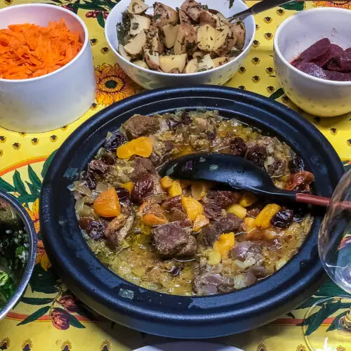 Tajine aux abricots